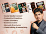design professional social media posts and product graphics
