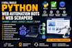build python selenium playwright web automation bots and scrapers