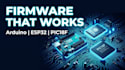 develop arduino, esp32, and pic18f firmware