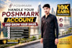 handle your poshmark account and grow your sales