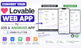 convert your lovable web app to ios and android app using flutter