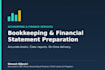 do professional bookkeeping and financial statements