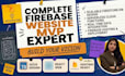 build a responsive full stack website with firebase backend