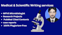 write medical and scientific research articles