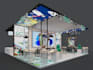 design a professional 3d exhibition stand for your trade show