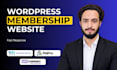 build functional wordpress membership website
