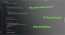 fix bugs, and solve c sharp code issues in unity 2d