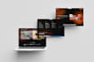 design and build an interactive website with animations