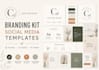 design canva branding kit, social media template, instagram post, canva designer