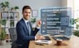 asistente administrativo virtual, entrada de datos y soporte