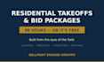 do a residential construction takeoff and estimate in 48 hours