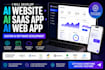 ai website development ai software developer, ai saas app, ai chatbot