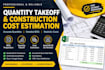do accurate quantity takeoff and construction cost estimation