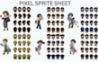 do pixel art, assets, spritesheet and animation for your game