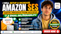 increase and setup amazon ses, SMTP, production access and email deliverability