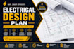 design electrical plans, lighting, power and single line diagrams