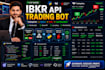 build ibkr API trading bot using interactive brokers, tradingview indicators