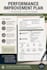 create an employee performance improvement plan