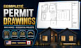 create complete permit drawings for new homes and residential projects