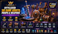 create stylized 3d game assets, props and weapons with handpainted textur