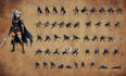create pixel character sprite sheet pixel art animation rpg maker nsfw pixel art