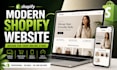 design a modern shopify website for your online store