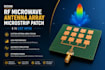 design rf microwave antenna array microstrip patch in cst hfss