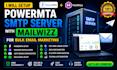 setup powermta SMTP server with mailwizz for bulk email marketing