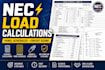 do nec electrical load calculations, panel schedules and circuit sizing