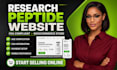 do peptide website supplement website nutraceutical woocommerce peptide website