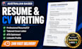 write a professional resume, CV and cover letter using ai