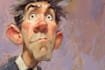 draw artistic cartoon caricatures