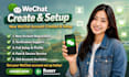 help you to registration a wechat account professionally