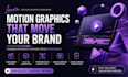 design professional motion graphics