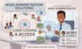 manage microsoft 365 users, licenses, and access