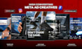 professional social media posts and ad creative design