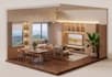 design a living room with 3d rendering, autodesk revit, and enscape