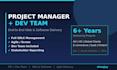 manage and deliver your web or software project with my dev team