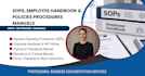 write sops, employee handbooks, policies and procedures manual