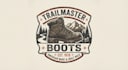 design a rugged boot logo for your brand
