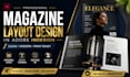design magazines and editorial layouts in adobe indesign
