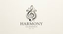 design an elegant classical music logo