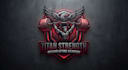 design a powerful weightlifting logo