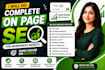 do complete on page SEO for wordpress website