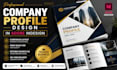 design company profiles in adobe indesign