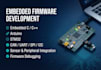 develop, debug, and test embedded c firmware