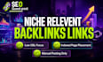 create niche relavent links on relavent da DR 30 threads