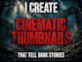 create cinematic youtube thumbnail