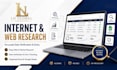 do internet research web research and data verification
