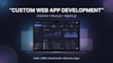 develop a custom web app using livewire nuxt js and alpine js